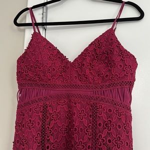 Purple Midi Dress
